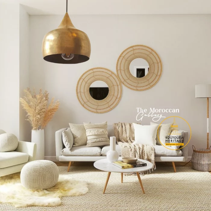 Gold Dome Lamp - TheMoroccanGallery.com