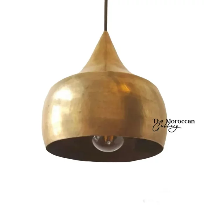 Gold Dome Lamp - TheMoroccanGallery.com