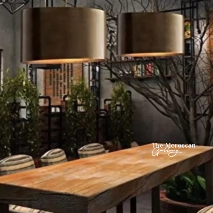 Gold Dome Lamp - TheMoroccanGallery.com