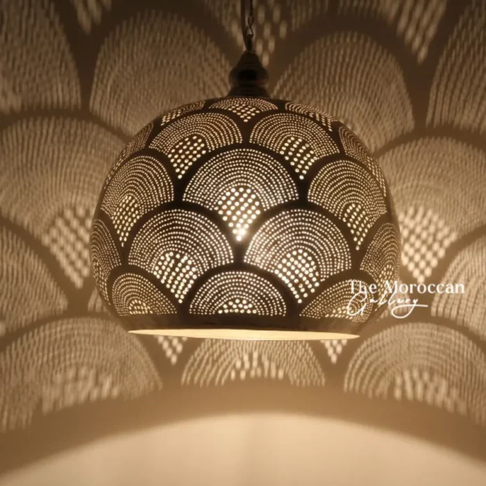 Brass Ceiling Lamp - TheMoroccanGallery.com
