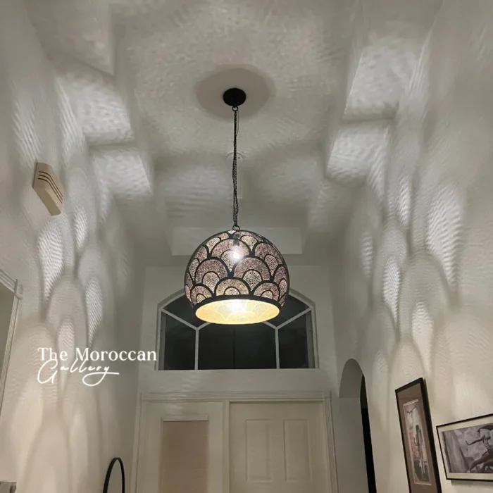 Brass Ceiling Lamp - TheMoroccanGallery.com