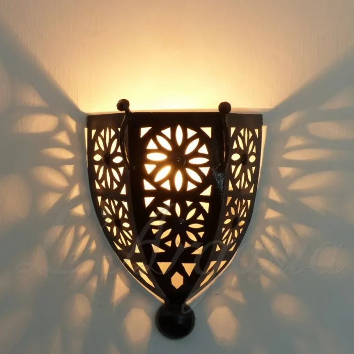 Iron Wall Sconce- TheMoroccanGallery.com