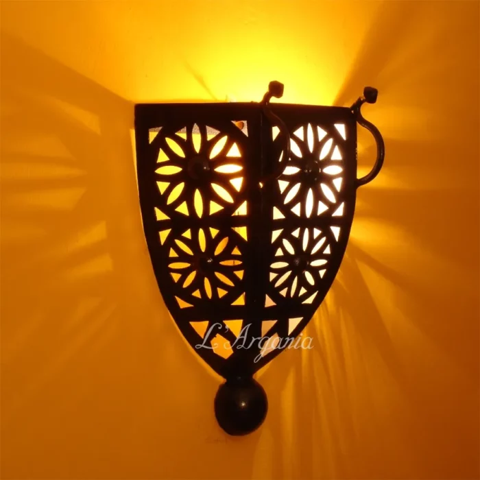 Iron Wall Sconce- TheMoroccanGallery.com