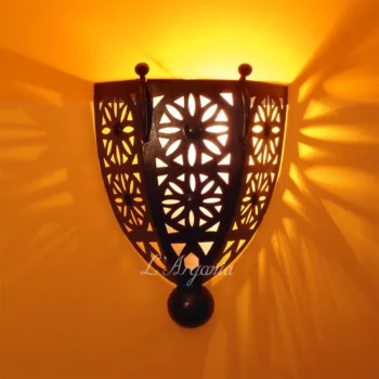 Iron Wall Sconce- TheMoroccanGallery.com