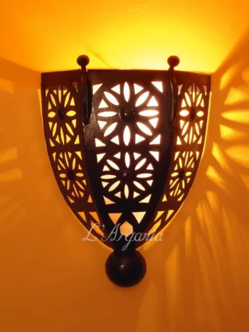 Iron Wall Sconce- TheMoroccanGallery.com