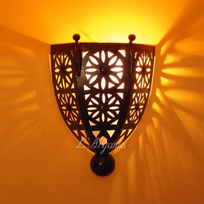 Iron Wall Sconce- TheMoroccanGallery.com
