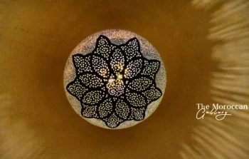 Brass Ceiling Lamp - TheMoroccanGallery.com