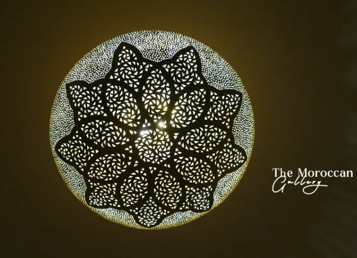 Brass Ceiling Lamp - TheMoroccanGallery.com