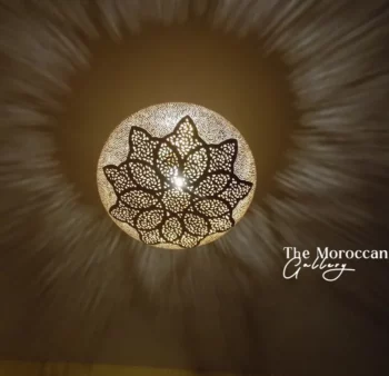 Brass Ceiling Lamp - TheMoroccanGallery.com