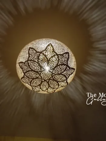 Brass Ceiling Lamp - TheMoroccanGallery.com