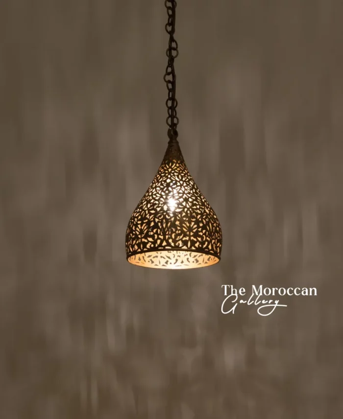 Brass Ceiling Lamp - TheMoroccanGallery.com
