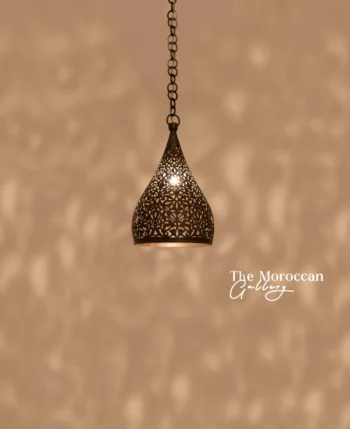 Brass Ceiling Lamp - TheMoroccanGallery.com