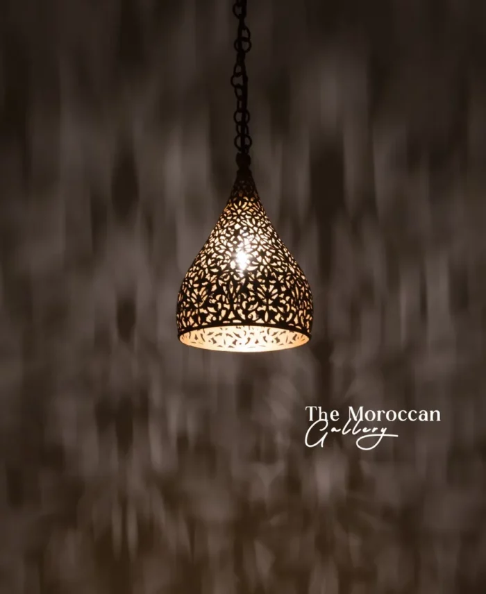 Brass Ceiling Lamp - TheMoroccanGallery.com