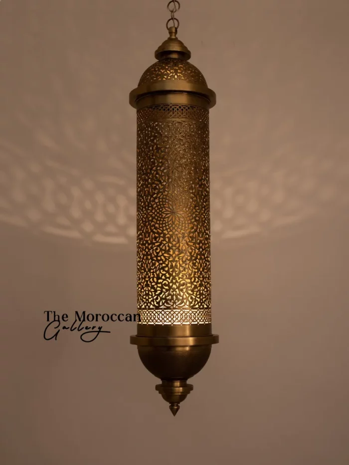 Brass Ceiling Lamp - TheMoroccanGallery.com