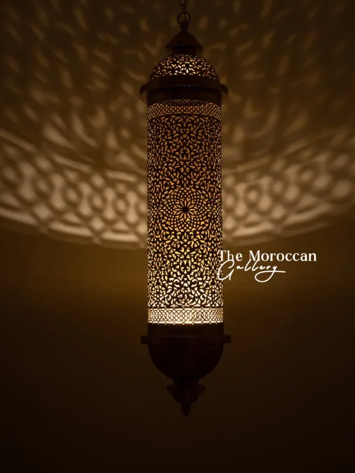 Brass Ceiling Lamp - TheMoroccanGallery.com