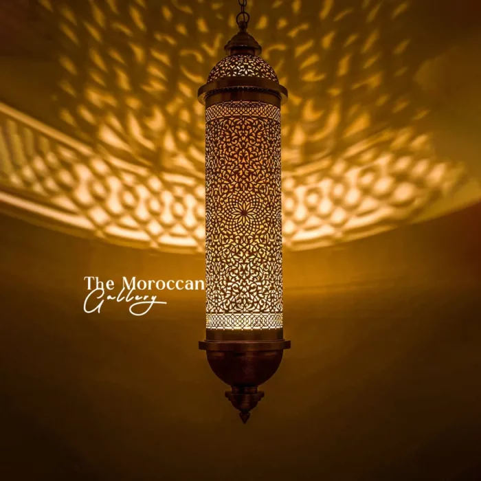 Brass Ceiling Lamp - TheMoroccanGallery.com
