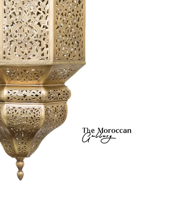Brass Ceiling Lamp - TheMoroccanGallery.com