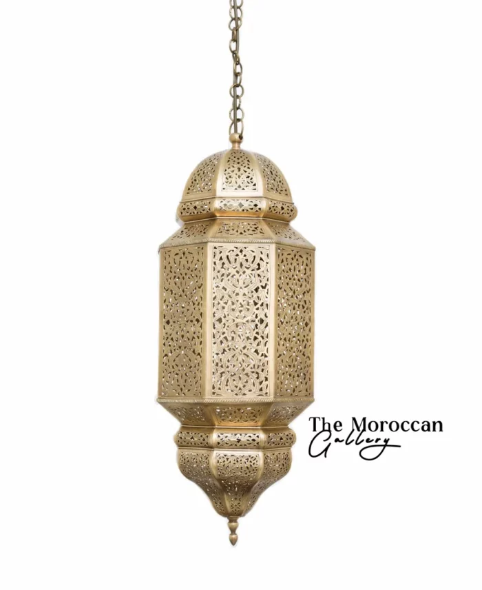 Brass Ceiling Lamp - TheMoroccanGallery.com