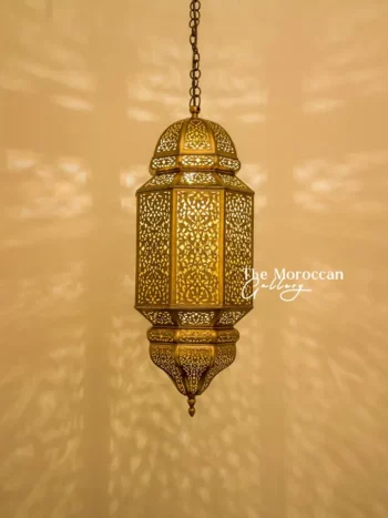 Brass Ceiling Lamp - TheMoroccanGallery.com