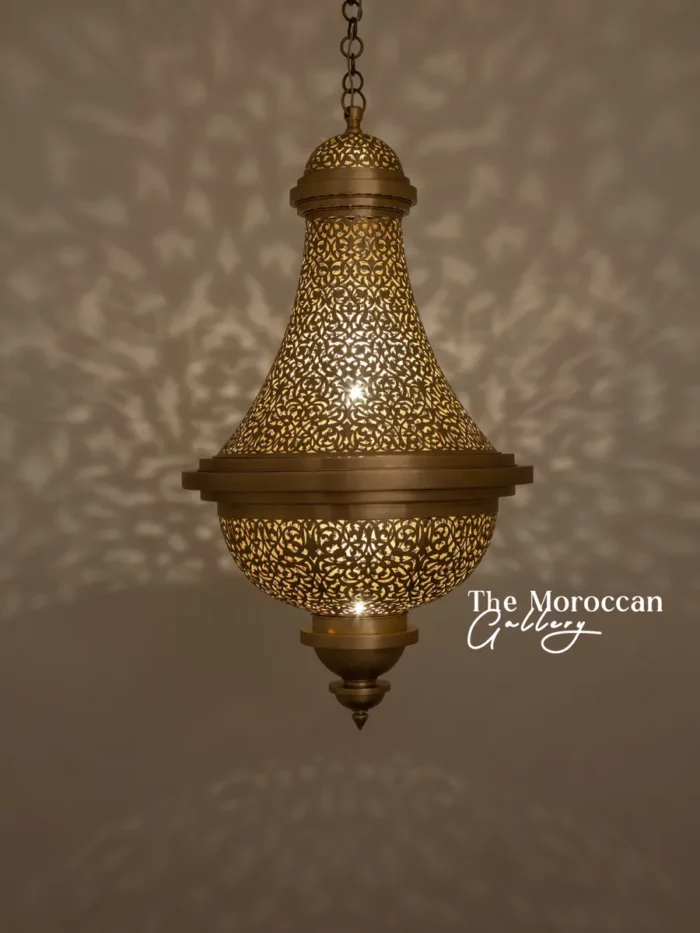 Brass Ceiling Lamp - TheMoroccanGallery.com