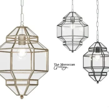Geometric Lamp - TheMoroccanGallery.com