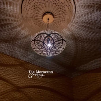 Brass Ceiling Lamp - TheMoroccanGallery.com
