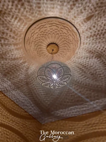 Brass Ceiling Lamp - TheMoroccanGallery.com
