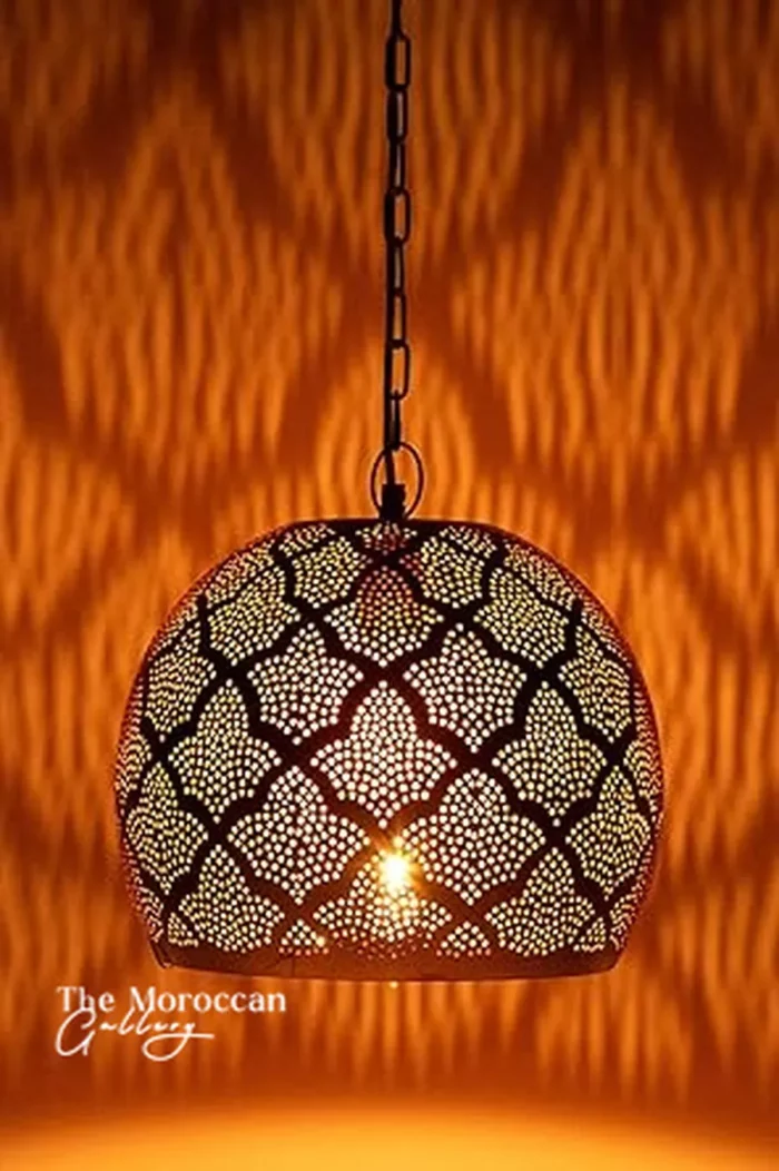 Brass Ceiling Lamp - TheMoroccanGallery.com