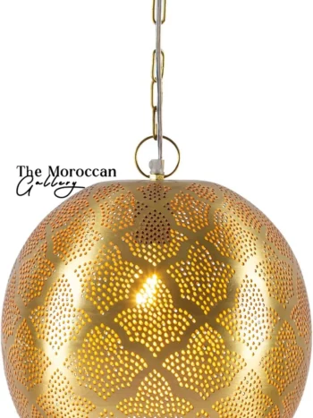 Brass Ceiling Lamp - TheMoroccanGallery.com