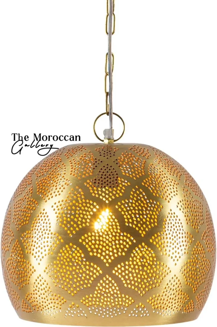 Brass Ceiling Lamp - TheMoroccanGallery.com