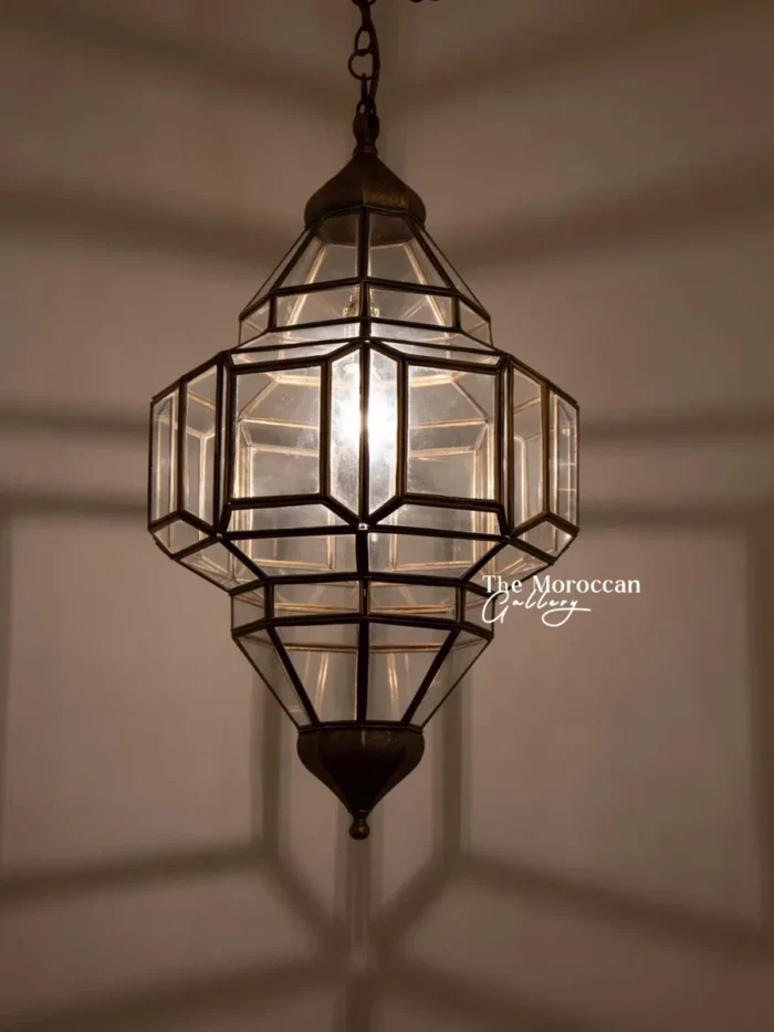 Geometric Lamp - TheMoroccanGallery.com