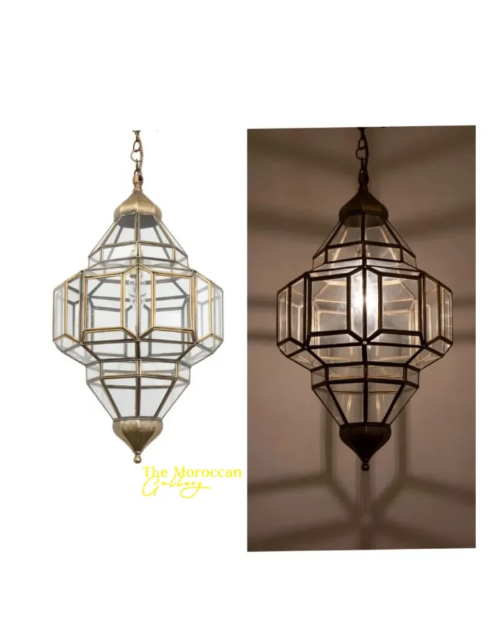 Geometric Lamp - TheMoroccanGallery.com