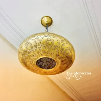 Brass Ceiling Lamp - TheMoroccanGallery.com
