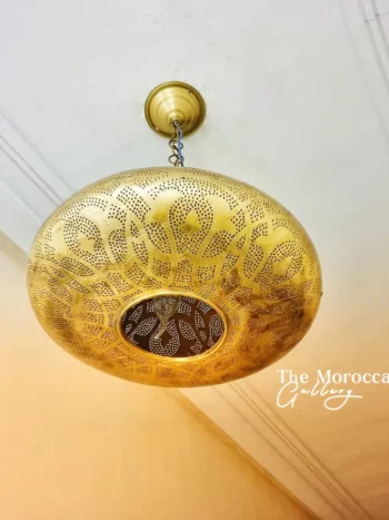 Brass Ceiling Lamp - TheMoroccanGallery.com