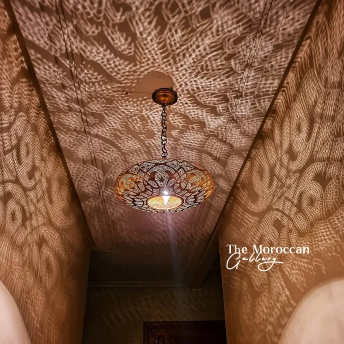 Brass Ceiling Lamp - TheMoroccanGallery.com